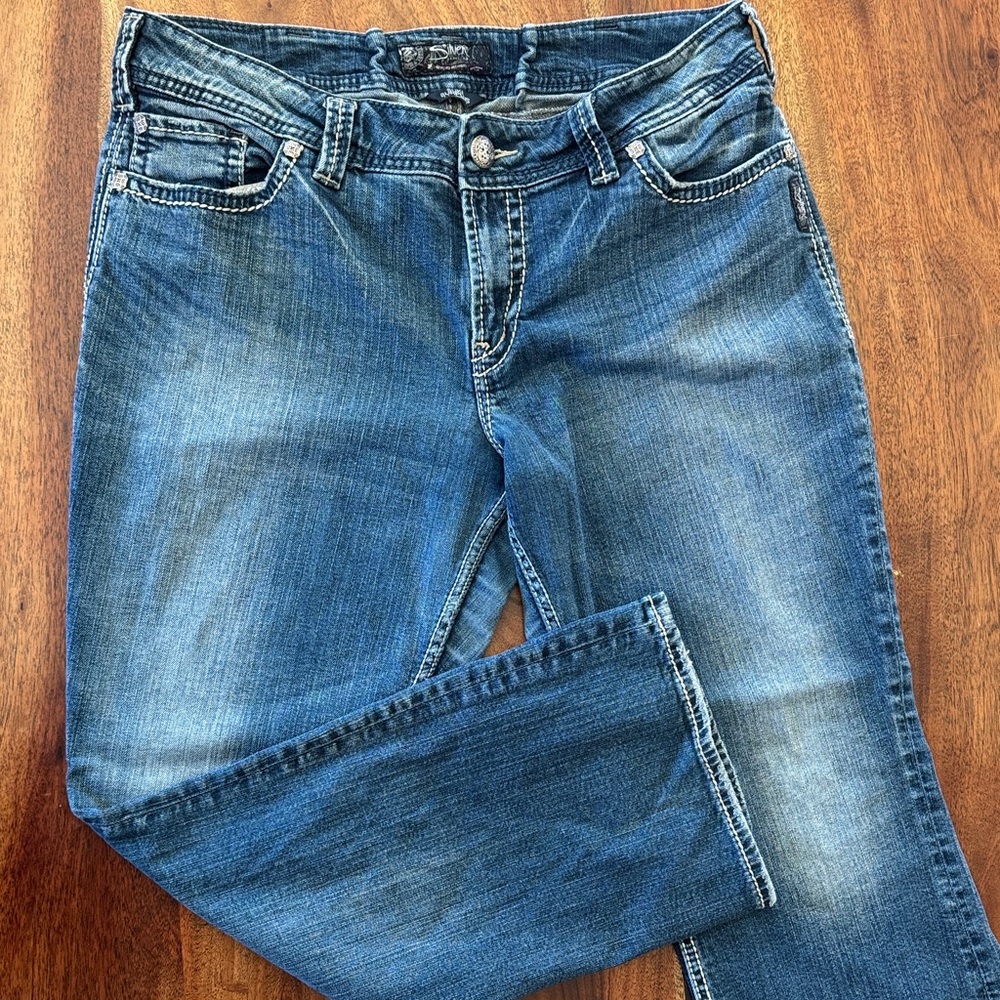 Silver Jeans Women's Blue Suki Jeans